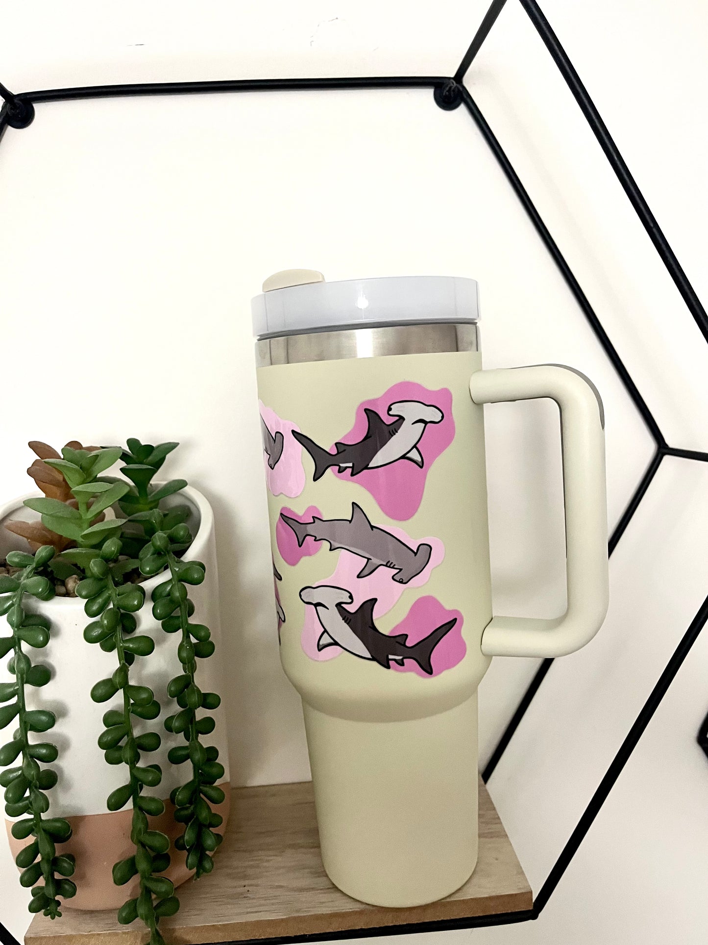 Hammerhead Shark 40 oz Tumbler