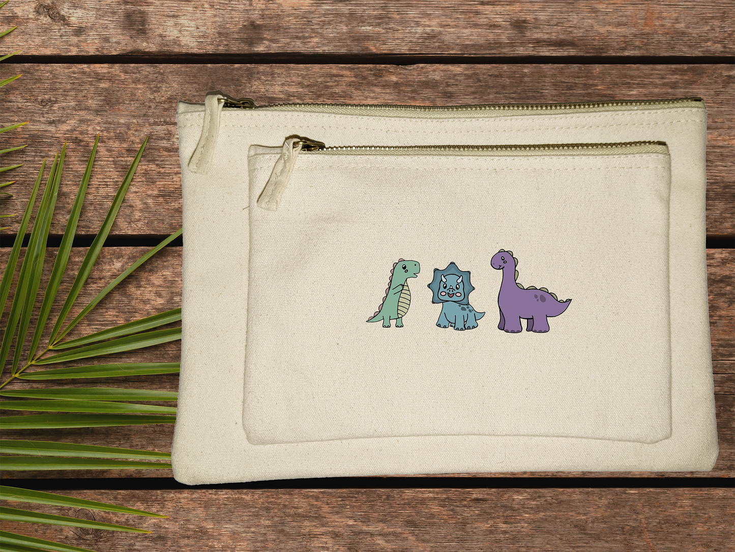 Dinosaur Accessory And Toiletry Bag