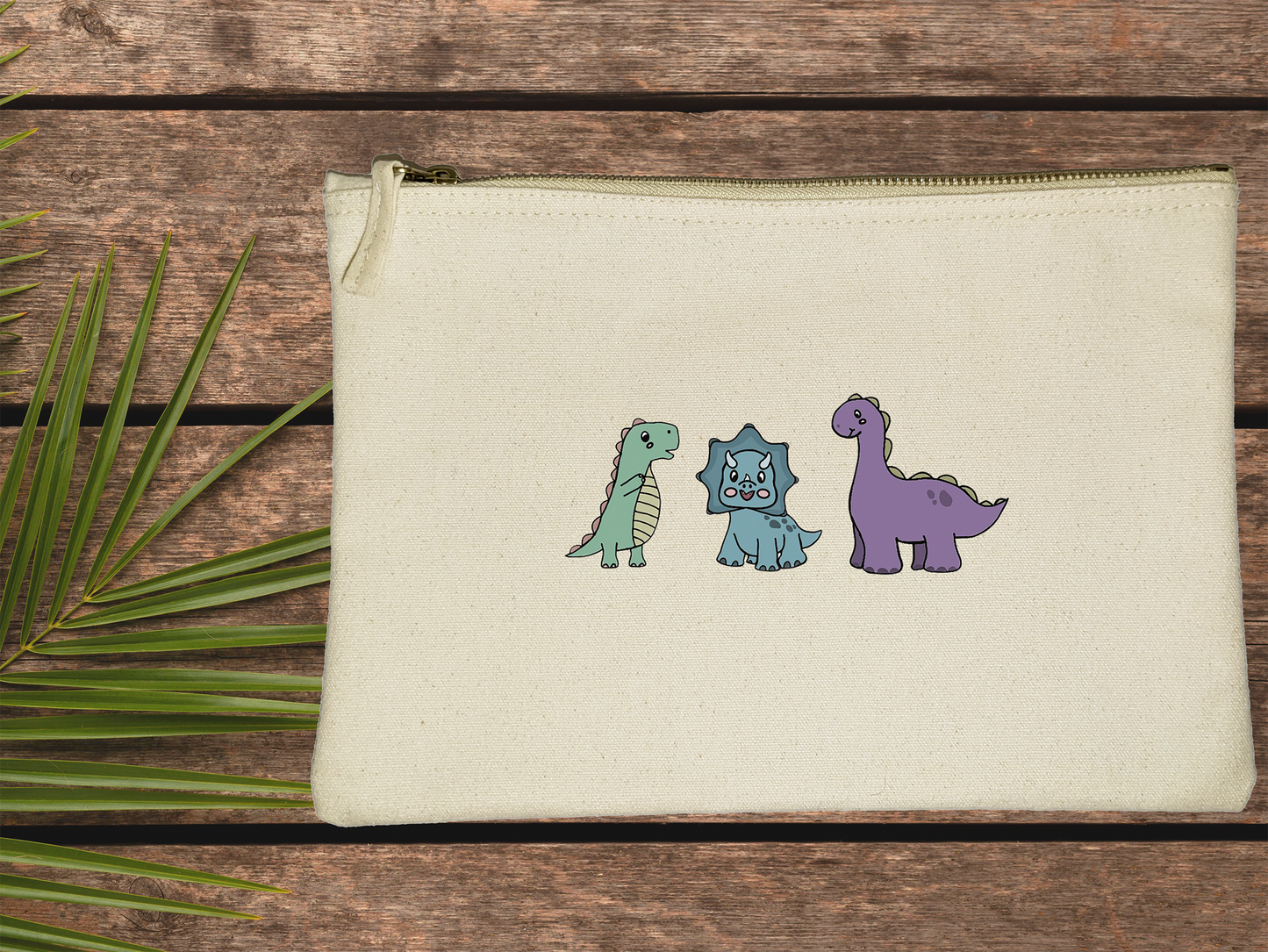 Dinosaur Accessory And Toiletry Bag