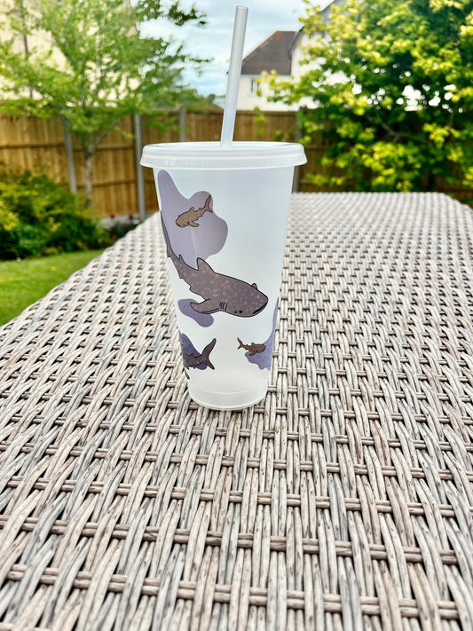 Whale Shark 24 Oz Cold Cup