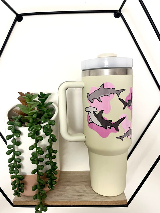 Hammerhead Shark 40 oz Tumbler