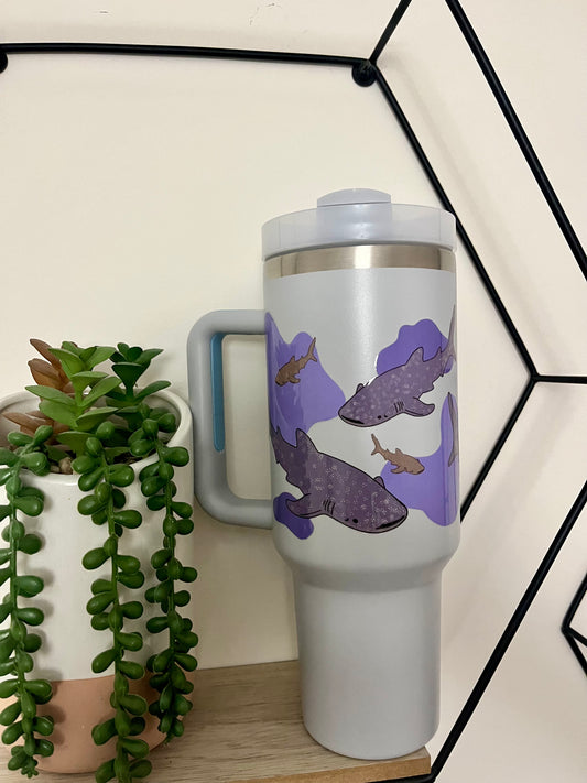 Whale Shark 40 oz Tumbler