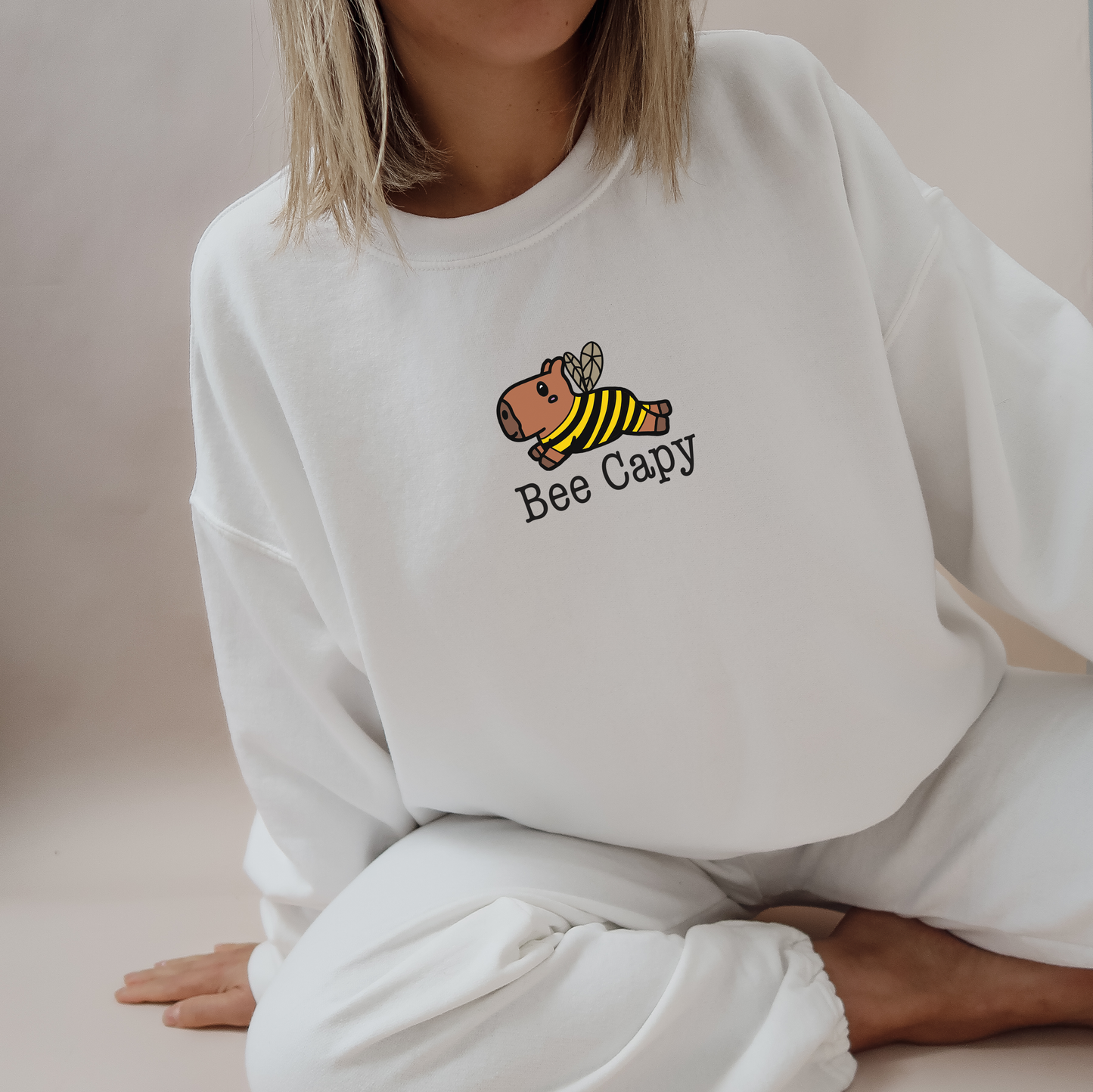 Capybara Bee Capy Sweatshirt