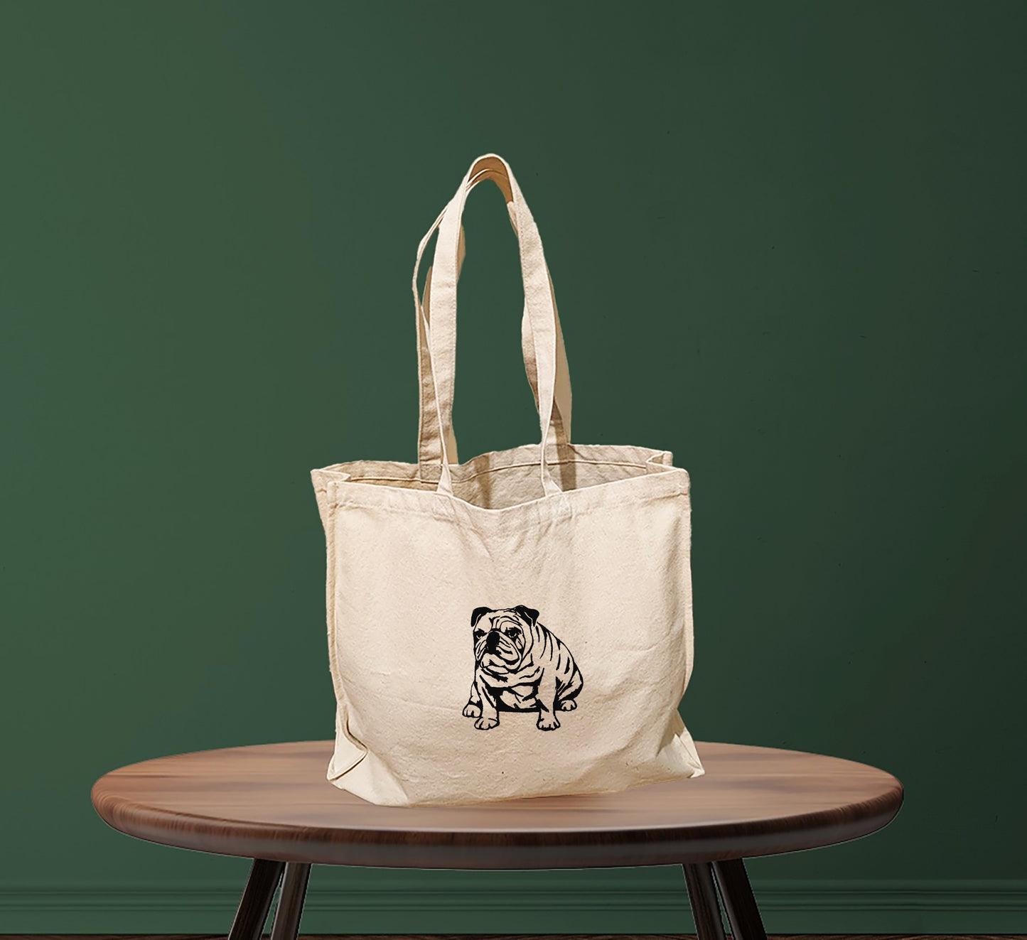 Bulldog Tote Bag