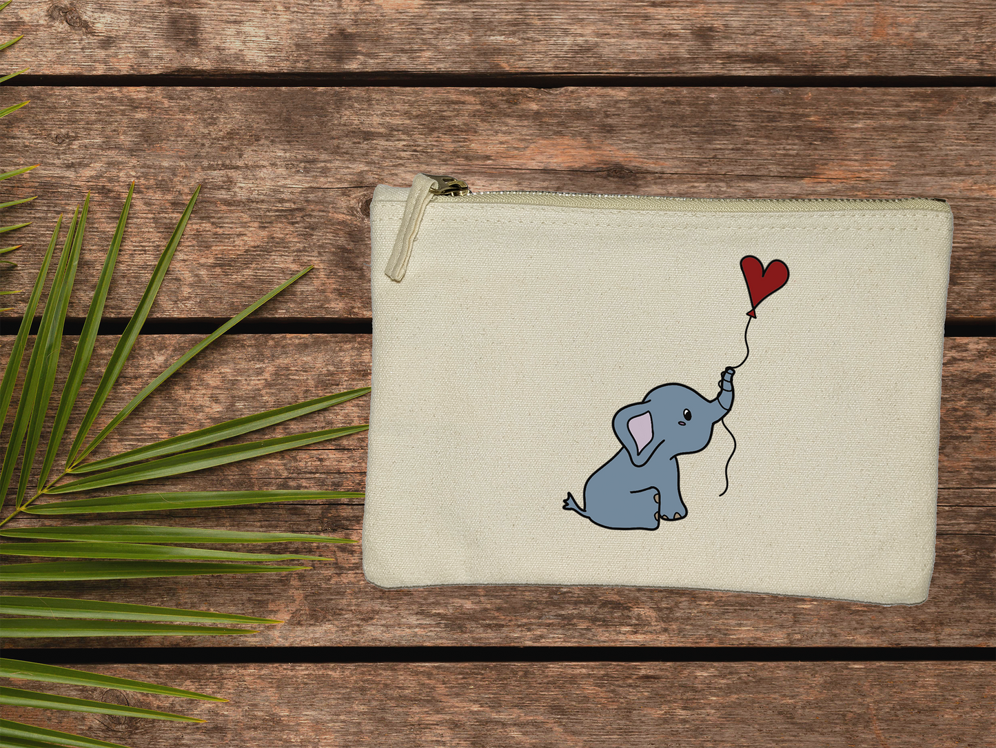 Elephant Accessory And Toiletry Bag