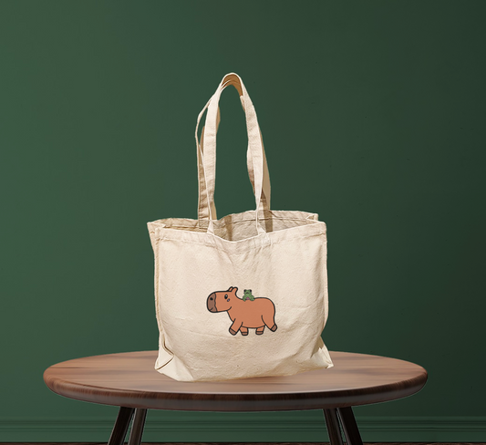 Capybara Tote Bag