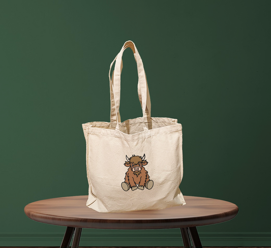 Highland Cow Tote Bag